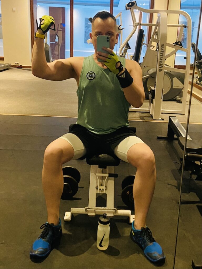 Dito in the gym: high protein flexitarian diet