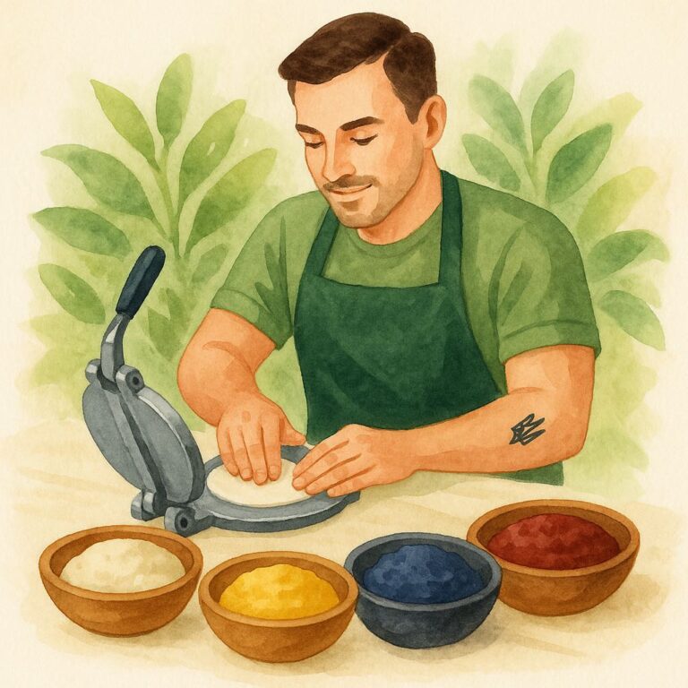 How different colours of corn impact tortilla making