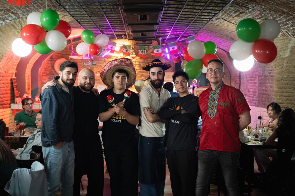 team at Fiesta - 3 year anniversary