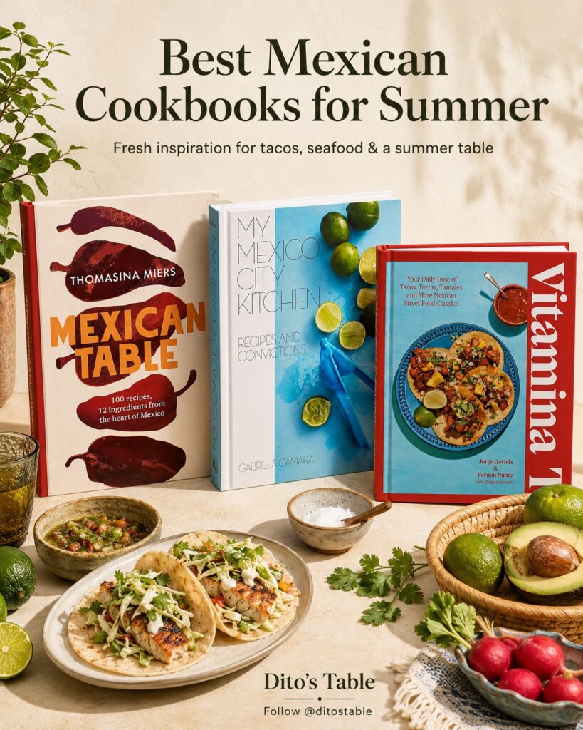 best Mexican cookbooks for summer