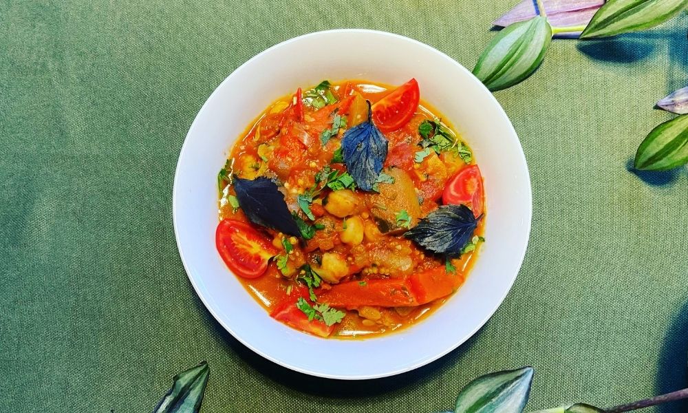 adjapsandali - aubergine stew