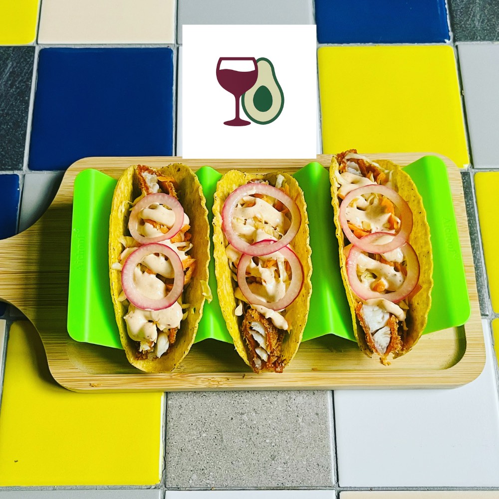 baja fish tacos - crispy fish 