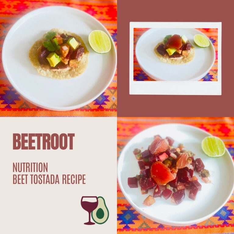 beetroot benefits - beet tostada recipe - mexi-terranean fusion