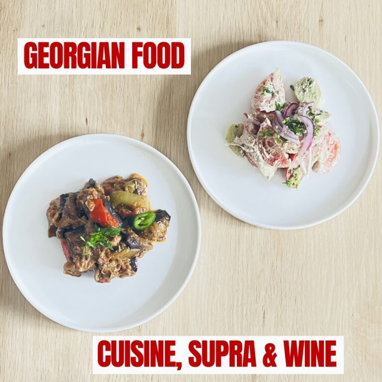 plant-based Georgian food article