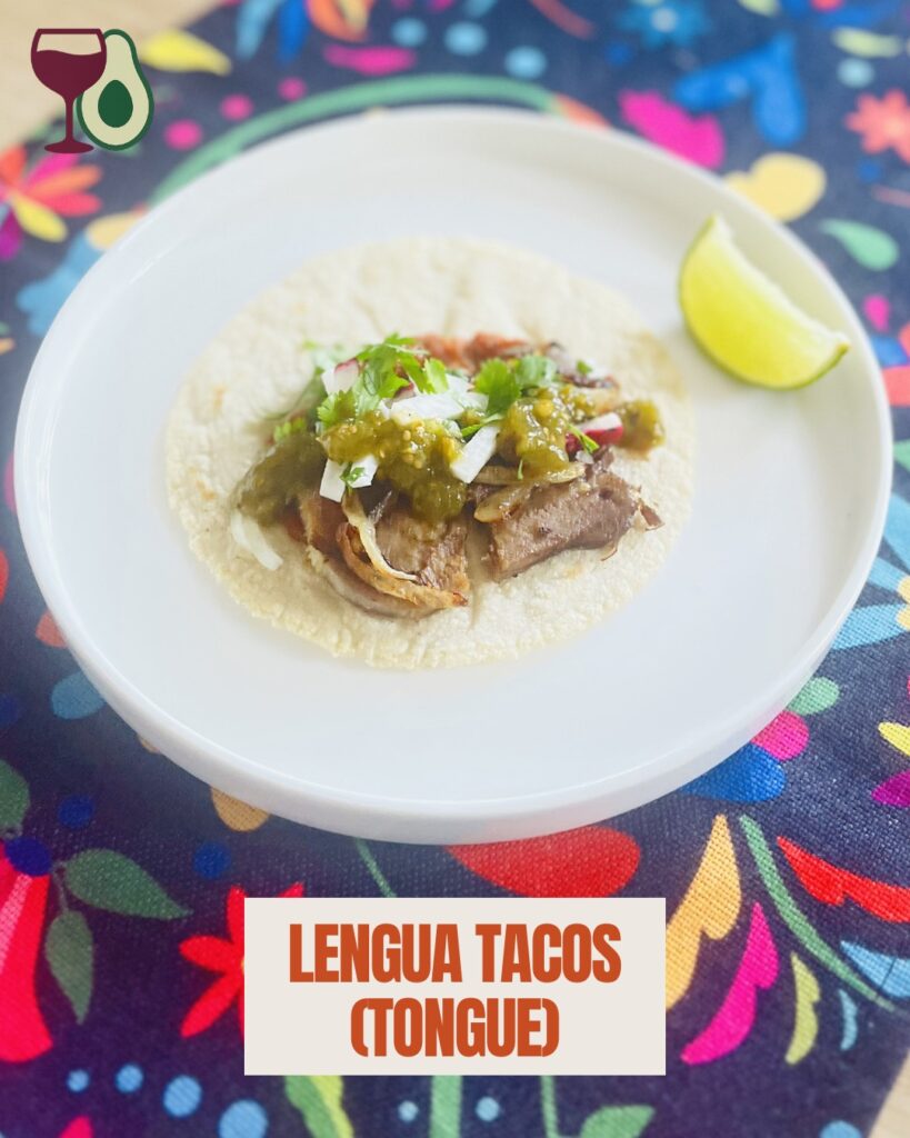 lengua tacos - beef tongue taco recipe