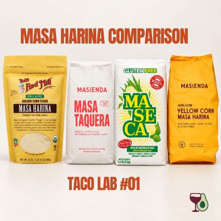Taco Lab #1: Masa Harina Comparison of Different Brands