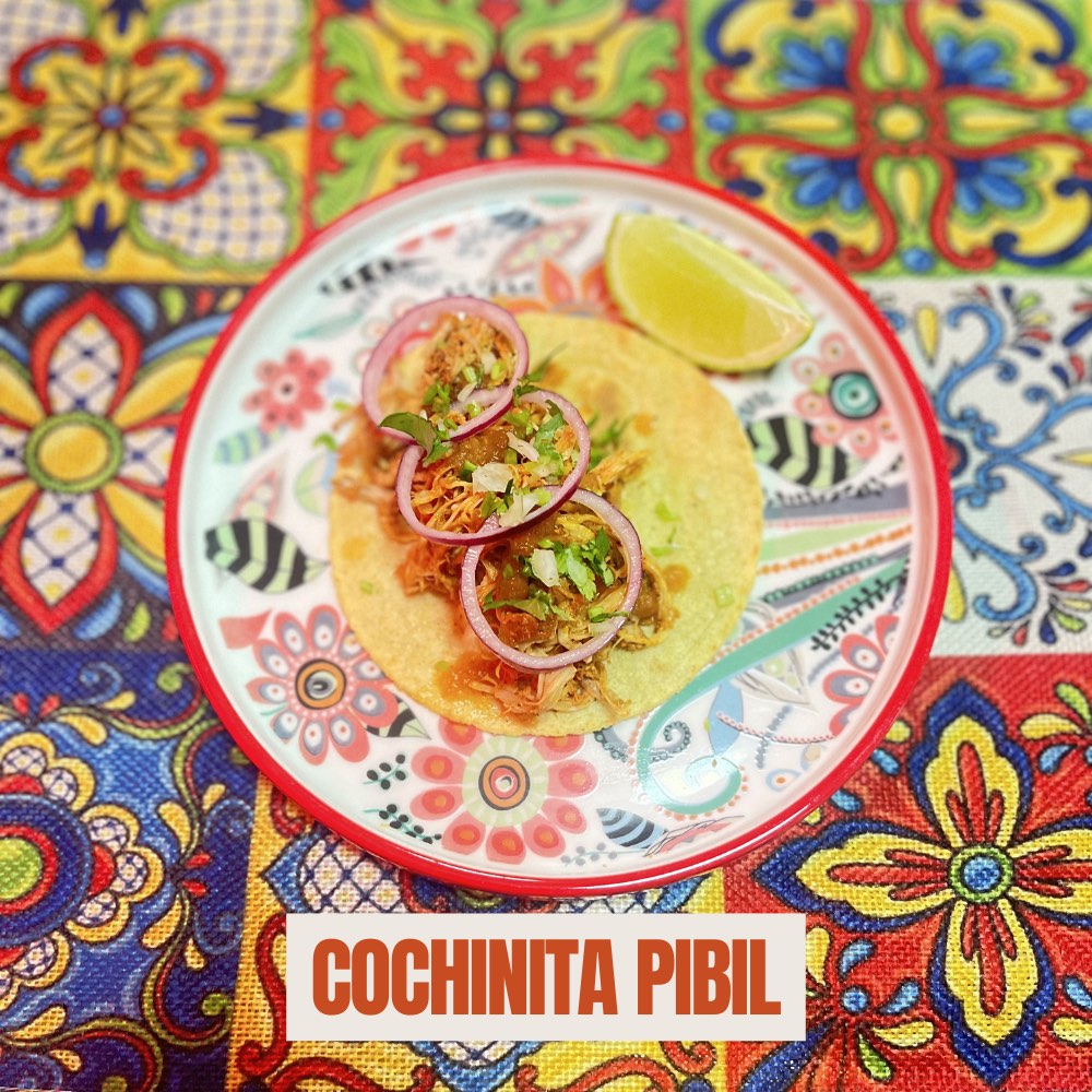 Cochinita Pibil Tacos - pulled pork tacos