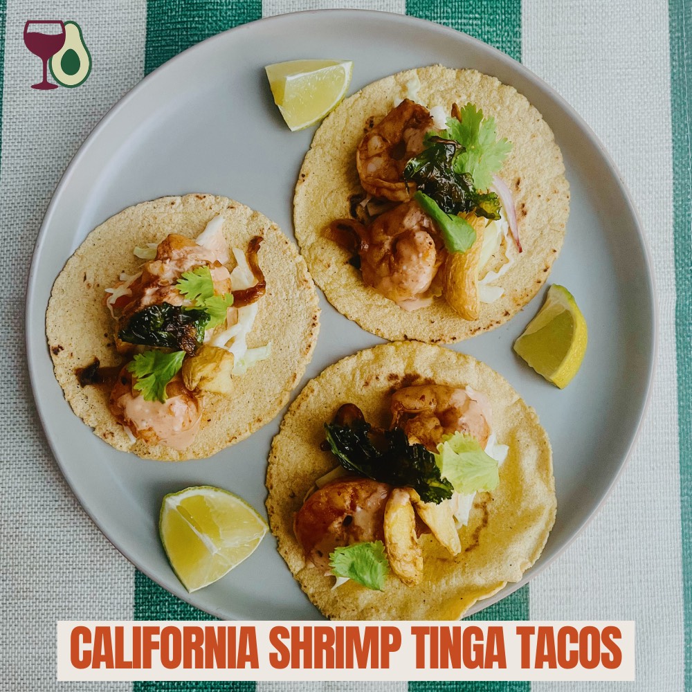 California Shrimp Tinga - recipe and instructions
