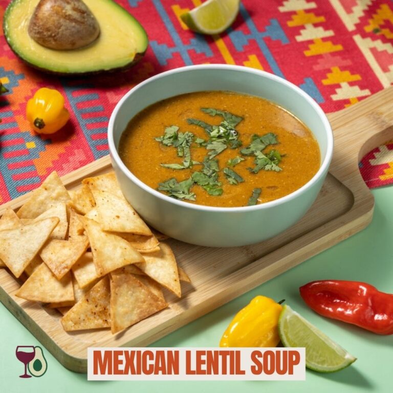 Mexican lentil soup recipe with chipotle Chile