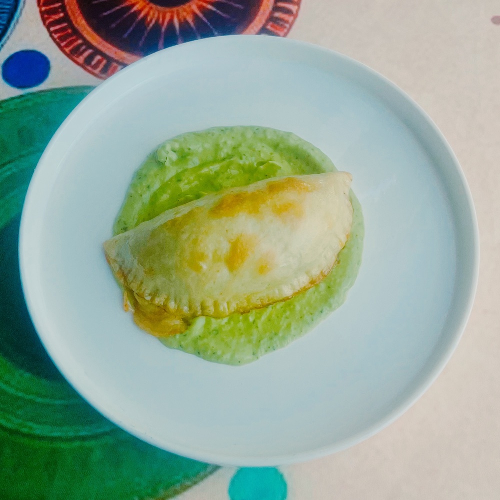 mushroom empanada