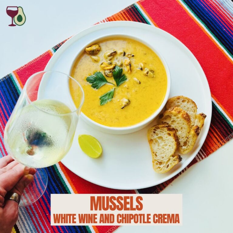 Mussels in white wine and chipotle crema - my chipotle mussles recipe